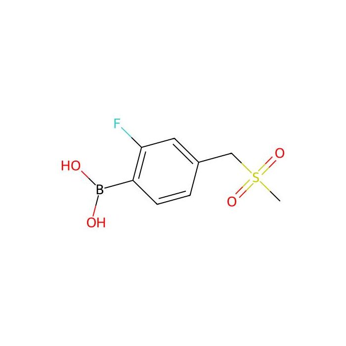 (2-Fluoro-4-((methylsulfonyl)methyl)phenyl)boronic acid - ≥95% CAS No(1382136-96-0) by Aladdin Scientific