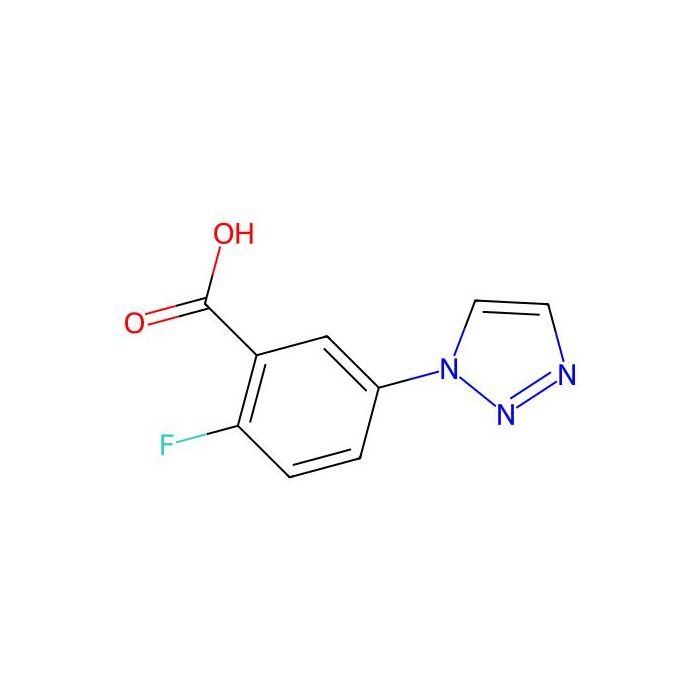 2-fluoro-5-(1H-1,2,3-triazol-1-yl)benzoic acid - ≥95% CAS No(1620655-87-9) by Aladdin Scientific