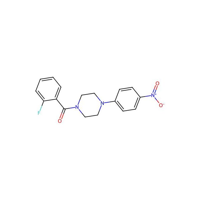 (2-Fluorophenyl)(4-(4-nitrophenyl)piperazin-1-yl)methanone - ≥97% CAS No(326902-18-5) by Aladdin Scientific