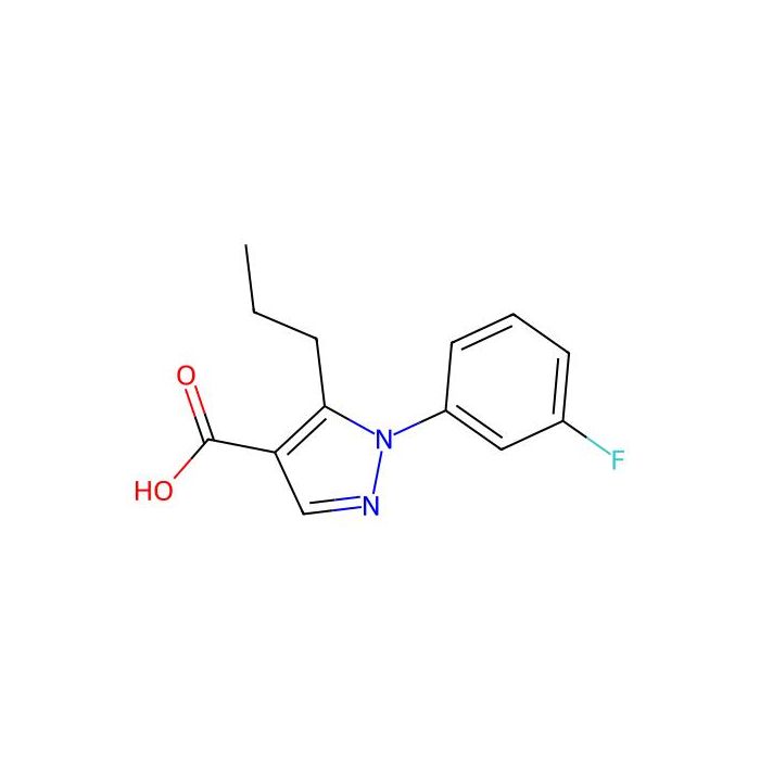 1-(3-fluorophenyl)-5-propyl-1H-pyrazole-4-carboxylic acid - ≥95% CAS No(1003748-66-0) by Aladdin Scientific