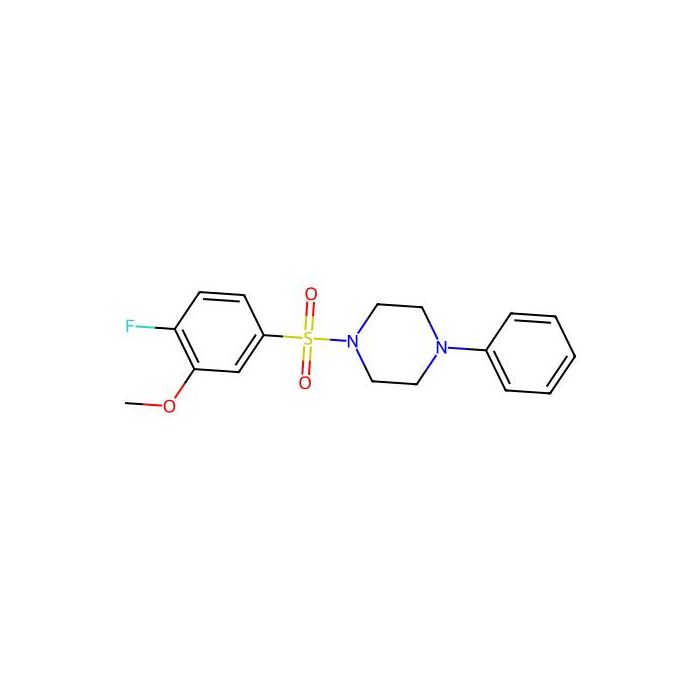 1-(4-Fluoro-3-methoxyphenyl)sulfonyl-4-phenylpiperazine -  CAS No(691381-16-5) by Aladdin Scientific
