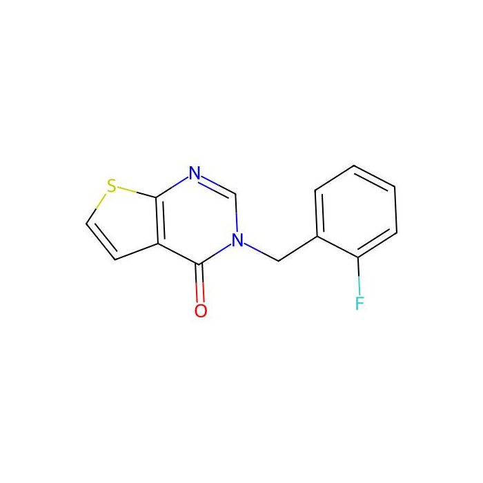 3-(2-fluorobenzyl)thieno[2,3-d]pyrimidin-4(3H)-one -  CAS No(338777-26-7) by Aladdin Scientific