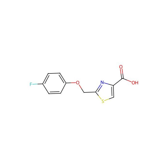 2-((4-Fluorophenoxy)methyl)-1,3-thiazole-4-carboxylic acid - ≥95% CAS No(949980-48-7) by Aladdin Scientific