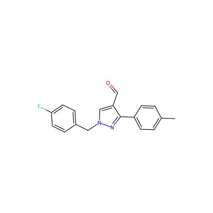 1-(4-Fluorobenzyl)-3-(p-tolyl)-1H-pyrazole-4-carbaldehyde - ≥98% CAS No(1006453-53-7) by Aladdin Scientific