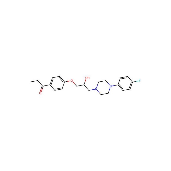 1-[4-[3-[4-(4-Fluorophenyl)-1-piperazinyl]-2-hydroxypropoxy]phenyl]-1-propanone -  CAS No(701216-98-0) by Aladdin Scientific