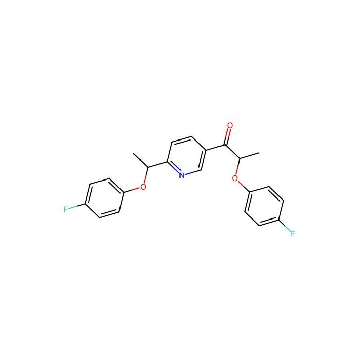 2-(4-Fluorophenoxy)-1-{6-[1-(4-fluorophenoxy)ethyl]pyridin-3-YL}propan-1-one - ≥90% CAS No(866149-83-9) by Aladdin Scientific
