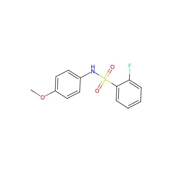2-fluoro-N-(4-methoxyphenyl)benzene-1-sulfonamide - ≥95% CAS No(568573-76-2) by Aladdin Scientific