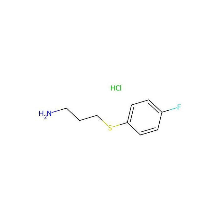 3-((4-Fluorophenyl)sulfanyl)propan-1-amine hydrochloride - ≥95% CAS No(1158224-25-9) by Aladdin Scientific