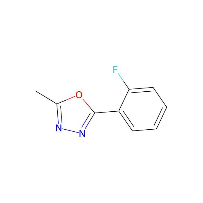 2-(2-Fluorophenyl)-5-methyl-1,3,4-oxadiazole - ≥95% CAS No(345994-68-5) by Aladdin Scientific