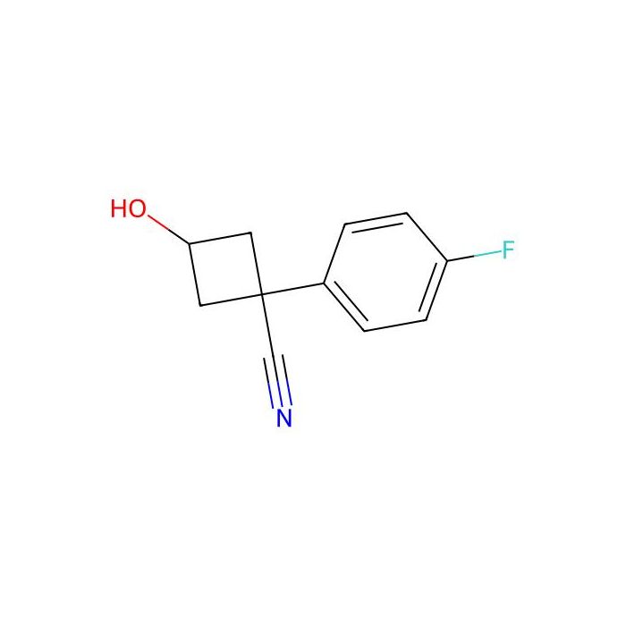 1-(4-Fluorophenyl)-3-hydroxycyclobutane-1-carbonitrile - ≥95% CAS No(1202008-97-6) by Aladdin Scientific