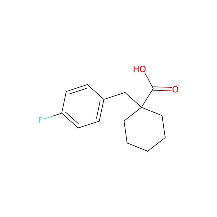 1-((4-Fluorophenyl)methyl)cyclohexane-1-carboxylic acid - ≥97% CAS No(645408-41-9) by Aladdin Scientific