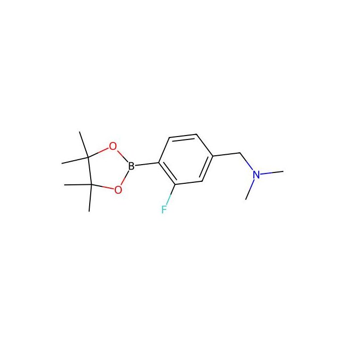 1-(3-Fluoro-4-(4,4,5,5-tetramethyl-1,3,2-dioxaborolan-2-yl)phenyl)-N,N-dimethylmethanamine - ≥95% CAS No(2040476-06-8) by Aladdin Scientific