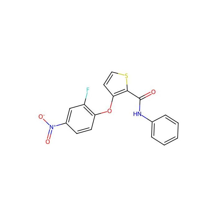 3-(2-fluoro-4-nitrophenoxy)-N-phenylthiophene-2-carboxamide - ≥90% CAS No(303152-03-6) by Aladdin Scientific