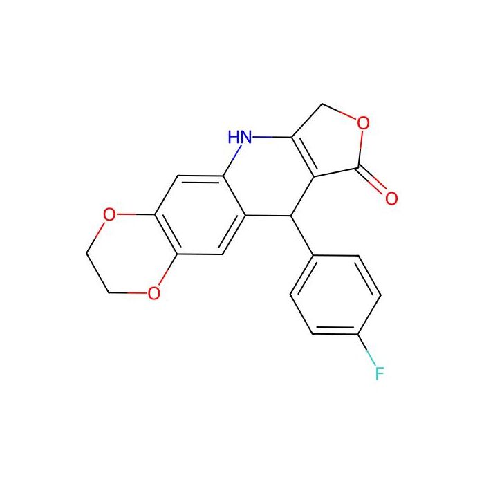 10-(4-fluorophenyl)-2,3,7,10-tetrahydro[1,4]dioxino[2,3-g]furo[3,4-b]quinolin-9(6H)-one -  CAS No(861208-10-8) by Aladdin Scientific