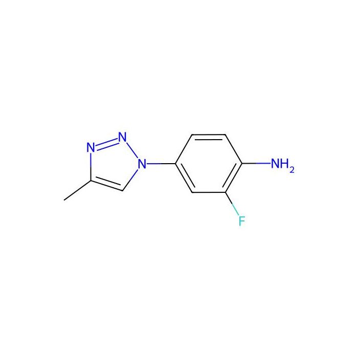 2-fluoro-4-(4-methyl-1H-1,2,3-triazol-1-yl)aniline - ≥95% CAS No(1353878-22-4) by Aladdin Scientific