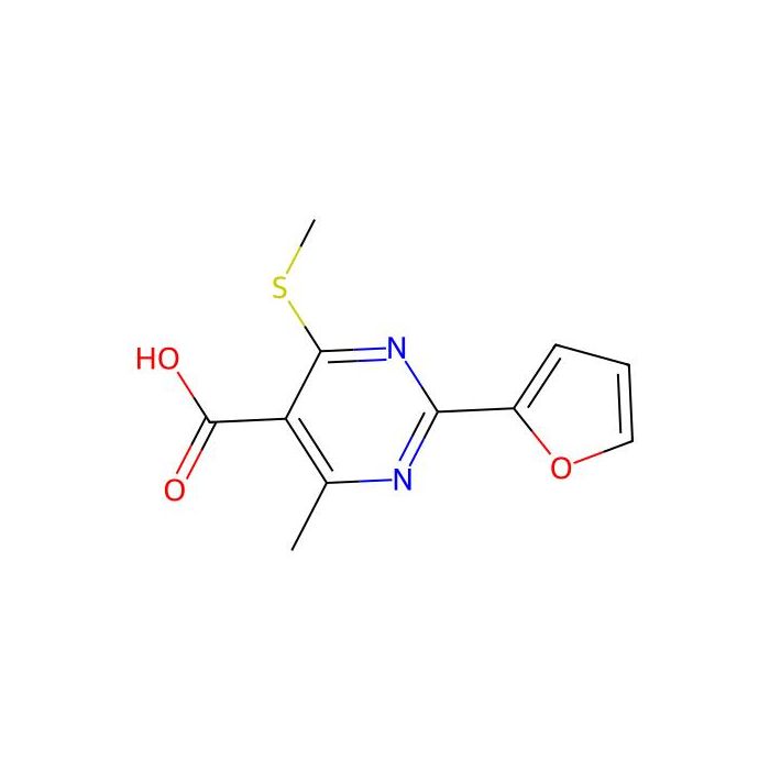 2-(Furan-2-yl)-4-methyl-6-(methylsulfanyl)pyrimidine-5-carboxylic acid - ≥95% CAS No(941096-30-6) by Aladdin Scientific