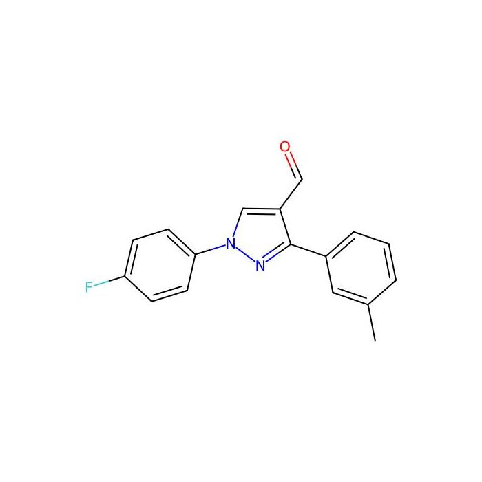 1-(4-fluorophenyl)-3-(3-methylphenyl)-1H-pyrazole-4-carbaldehyde - ≥95% CAS No(956571-56-5) by Aladdin Scientific