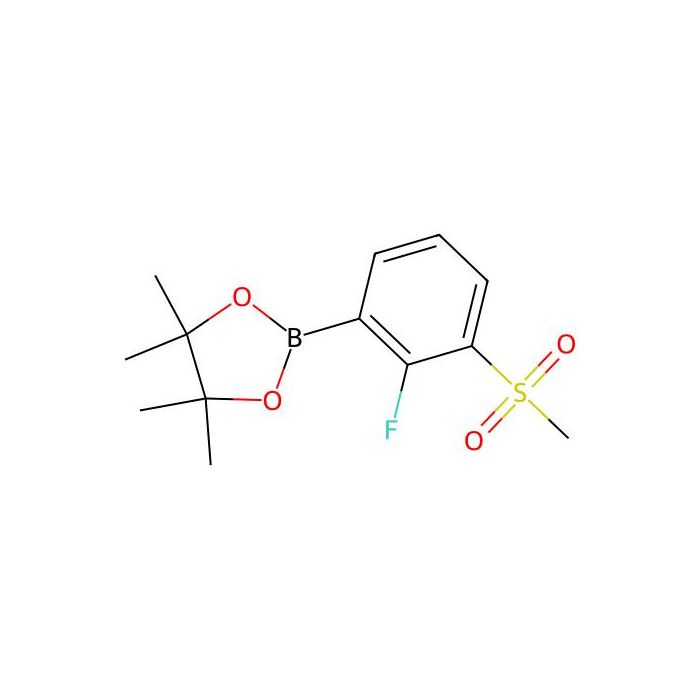 2-(2-Fluoro-3-(methylsulfonyl)phenyl)-4,4,5,5-tetramethyl-1,3,2-dioxaborolane - ≥97% CAS No(1876473-43-6) by Aladdin Scientific