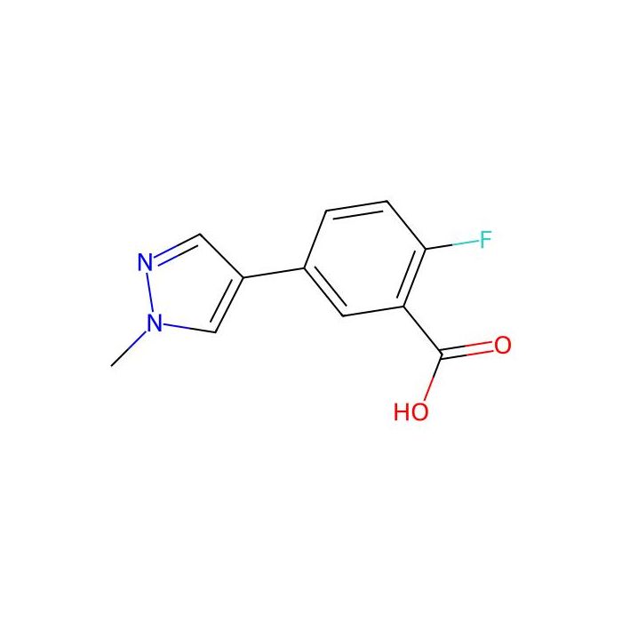2-fluoro-5-(1-methyl-1H-pyrazol-4-yl)benzoic acid - ≥95% CAS No(1179041-10-1) by Aladdin Scientific