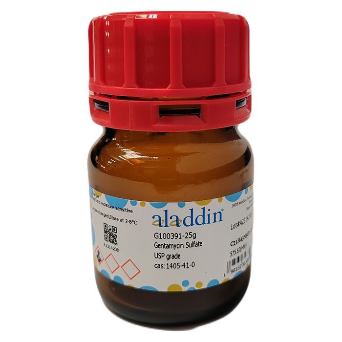 Gentamycin Sulfate - PharmPure™, USP CAS No(1405-41-0) by Aladdin Scientific