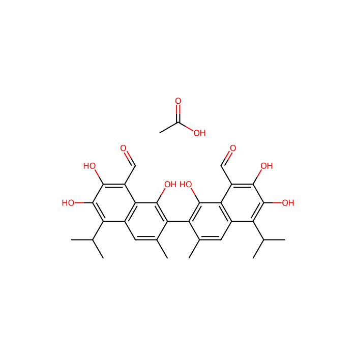 Gossypol-acetic acid - analytical standard, ≥98% CAS No(12542-36-8) by Aladdin Scientific