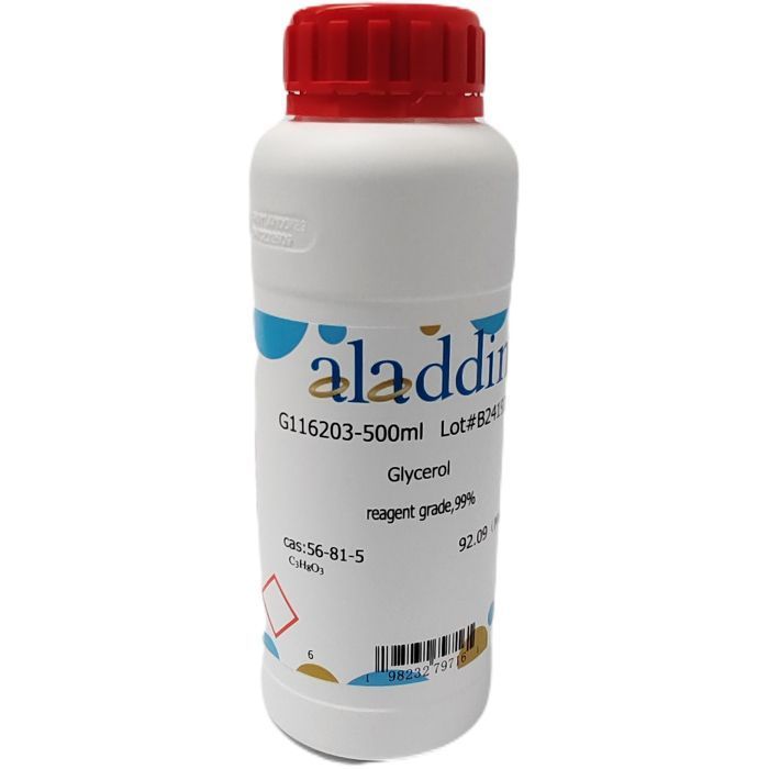 Glycerol - AR, ≥99% CAS No(56-81-5) by Aladdin Scientific