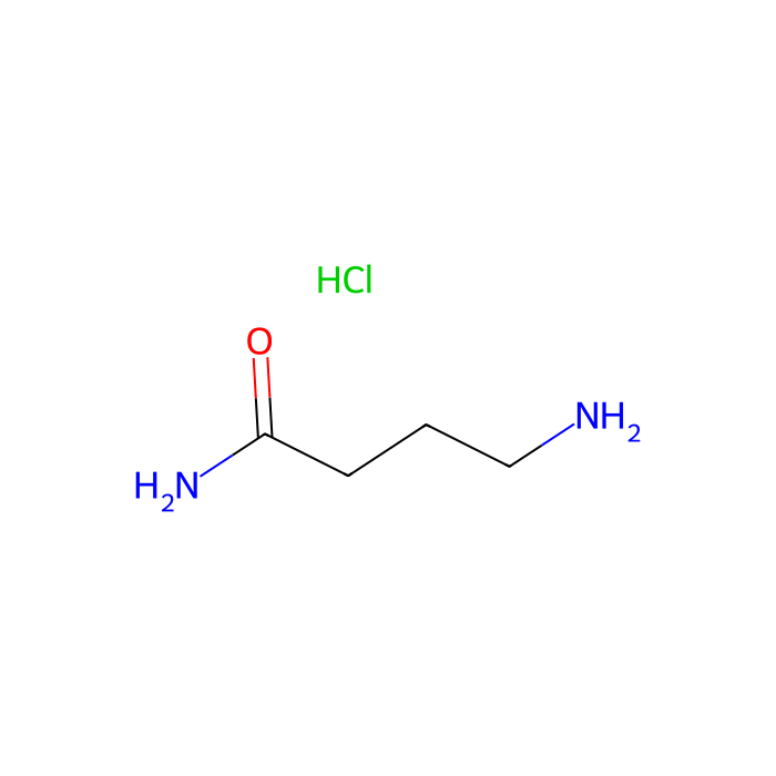 Gabamide Hydrochloride (4-aminobutanamide hydrochloride) -  CAS No(13031-62-4) by Aladdin Scientific