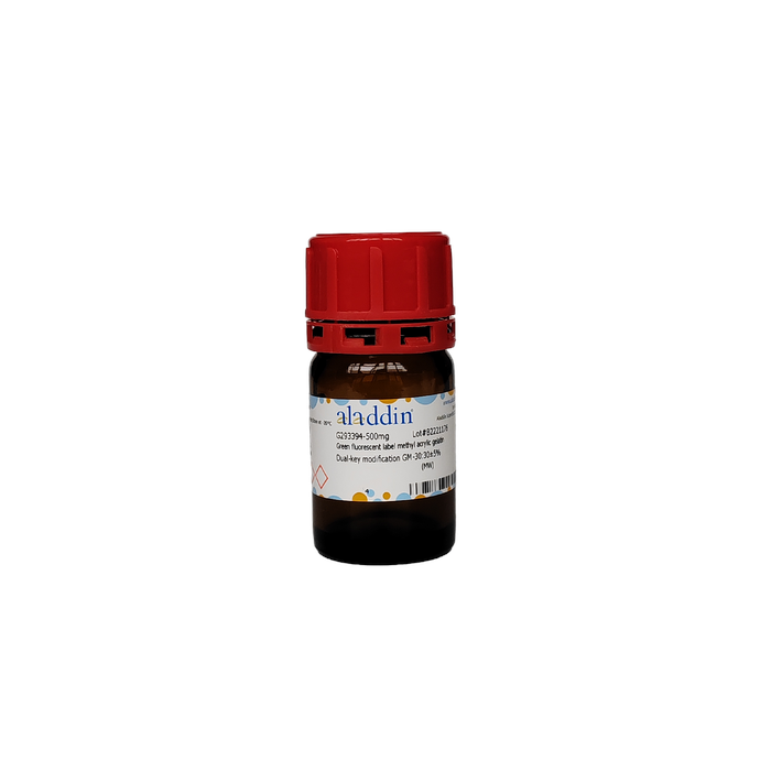 Green fluorescent label methyl acrylic gelatin - Dual-key modification GM-30:30±5%  by Aladdin Scientific