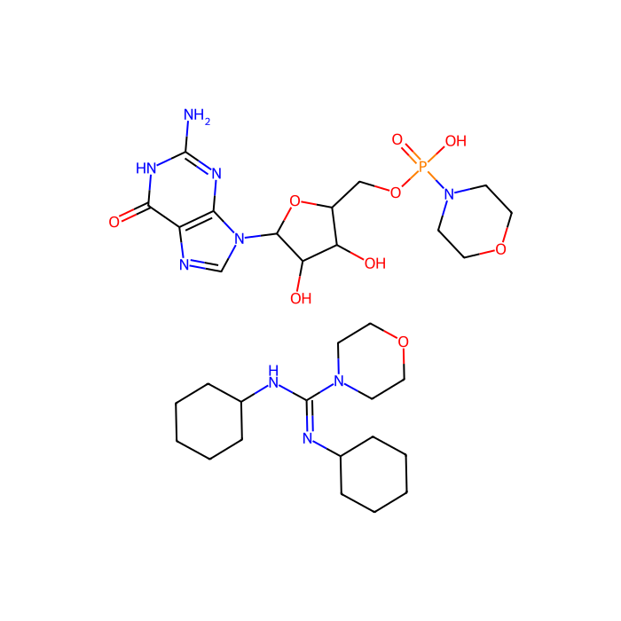 Guanosine 5′-monophosphomorpholidate 4-morpholine-N,N′-dicyclohexylcarboxamidine salt - ≥90% CAS No(7361-07-1) by Aladdin Scientific