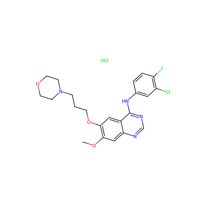 Gefitinib hydrochloride salt - ≥98% CAS No(184475-55-6) by Aladdin Scientific