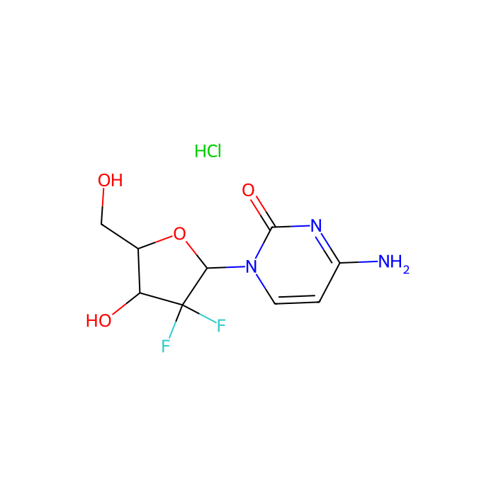 Gemcitabine hydrochloride - Moligand™,10mM in Water CAS No(122111-03-9) by Aladdin Scientific