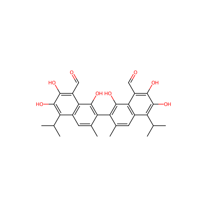 (±)-Gossypol from cotton seeds - Moligand™, 10mM in DMSO CAS No(303-45-7) by Aladdin Scientific