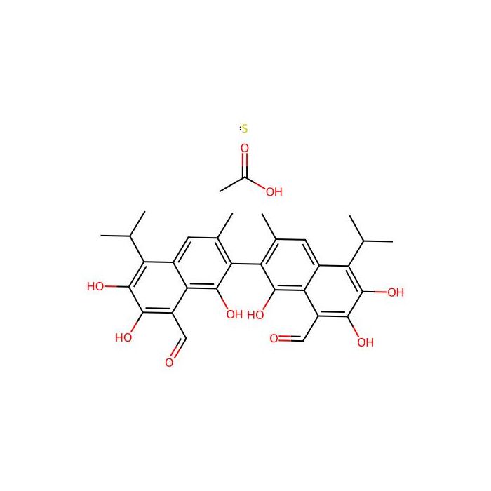 (S)-Gossypol (acetic acid) - ≥99% CAS No(1189561-66-7) by Aladdin Scientific