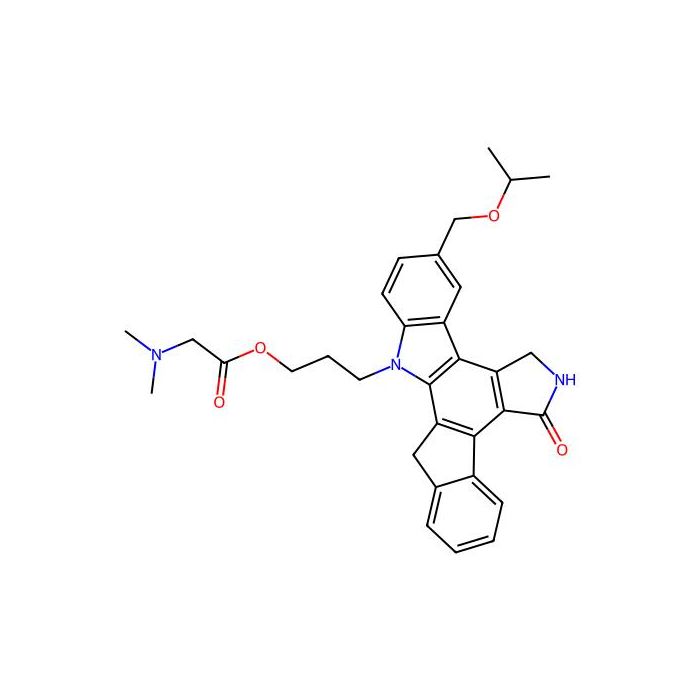 Glycine, N,N-dimethyl-, 3-(5,6,7,13-tetrahydro-9-((1-methylethoxy)methyl)-5-oxo-12H-indeno(2,1-a)pyrrolo(3,4-c)carbazol-12-yl)propyl ester -  CAS No(402857-58-3) by Aladdin Scientific