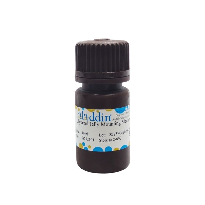 Glycerol Jelly Mounting Medium - Suitable for Immunofluorescence, BioReagent, ready-to-use, Suitable for Immunohistochemistry, sterile  by Aladdin Scientific