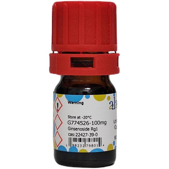 Ginsenoside Rg1 - ≥98% CAS No(22427-39-0) by Aladdin Scientific