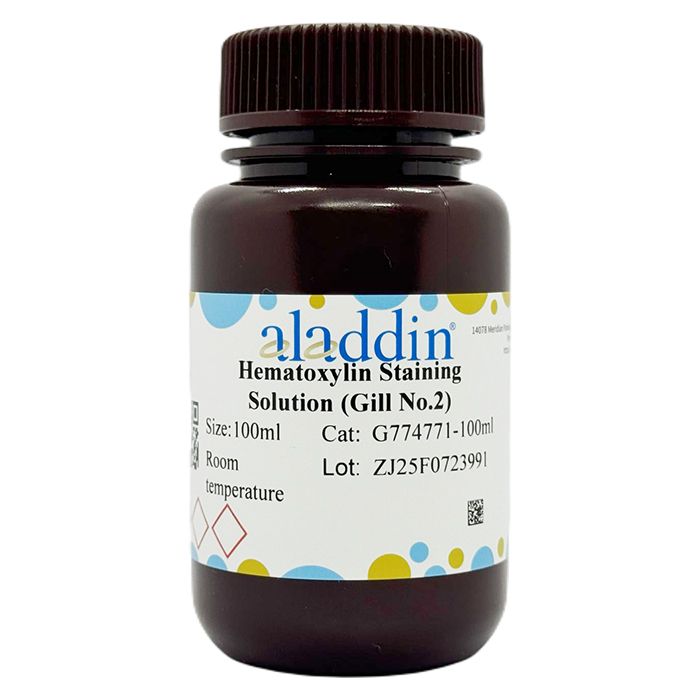 Hematoxylin Staining Solution (Gill No.2) - BioReagent, Biological Stain, for microscopy  by Aladdin Scientific