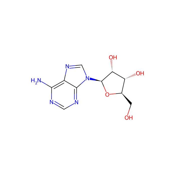 Adenosine - PharmPure™,USP,Endotoxin<1000EU/g;Microbial Limit≤100cfu/g CAS No(58-61-7) by Aladdin Scientific