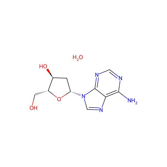 2'-Deoxyadenosine monohydrate - suitable for cell culture,Endotoxin<500EU/g;Microbial Limit≤100cfu/g CAS No(16373-93-6) by Aladdin Scientific