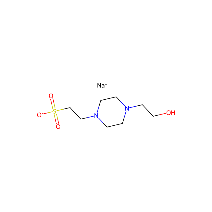 HEPES sodium salt(HEPES-Na) - for cell culture, ≥99.5%(T) CAS No(75277-39-3) by Aladdin Scientific