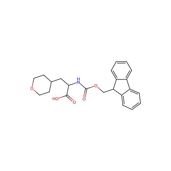 2-((((9H-fluoren-9-yl)methoxy)carbonyl)amino)-3-(tetrahydro-2H-pyran-4-yl)propanoic acid - ≥95% CAS No(494210-66-1) by Aladdin Scientific