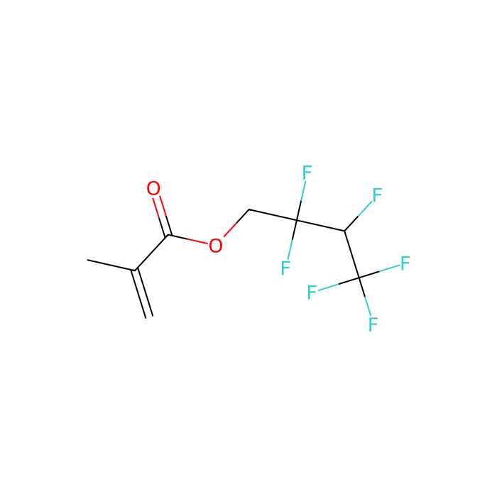 2,2,3,4,4,4-Hexafluorobutyl methacrylate（HFBMA） - ≥96%, Containing MEHQ stabilizer CAS No(36405-47-7) by Aladdin Scientific