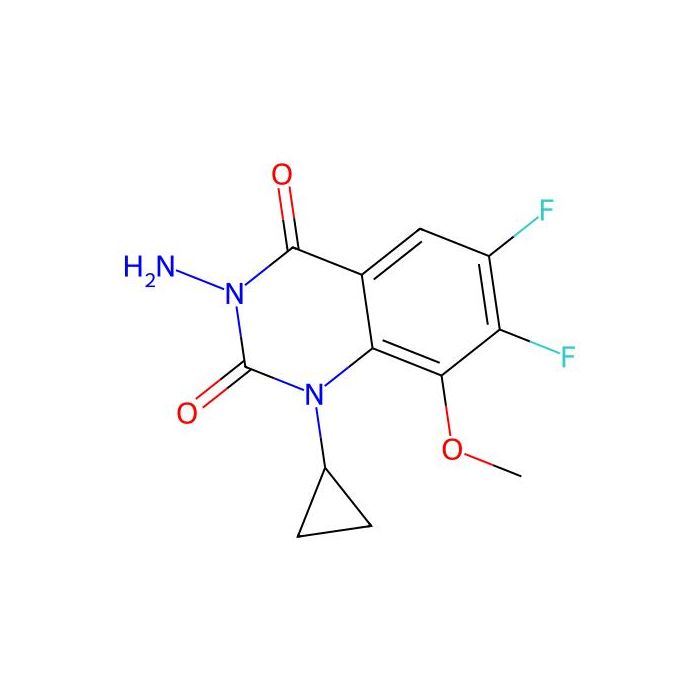 2,4(1H,3H)-Quinazolinedione, 3-amino-1-cyclopropyl-6,7-difluoro-8-methoxy- - ≥98% CAS No(351368-41-7) by Aladdin Scientific