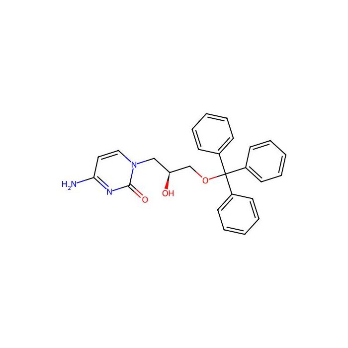 2(1H)-Pyrimidinone, 4-amino-1-[(2S)-2-hydroxy-3-(triphenylmethoxy)propyl]- -  CAS No(132336-30-2) by Aladdin Scientific