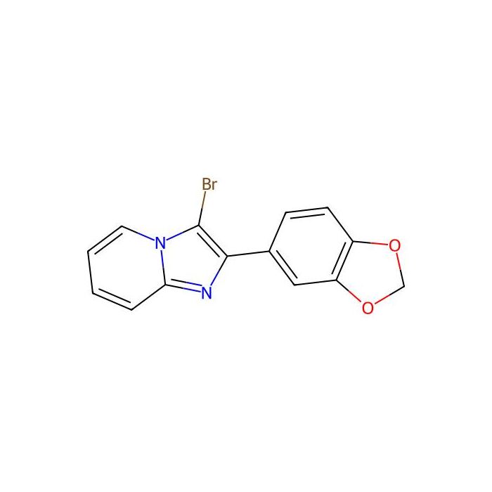 2-(2H-1,3-benzodioxol-5-yl)-3-bromoimidazo[1,2-a]pyridine - ≥95% CAS No(904813-89-4) by Aladdin Scientific