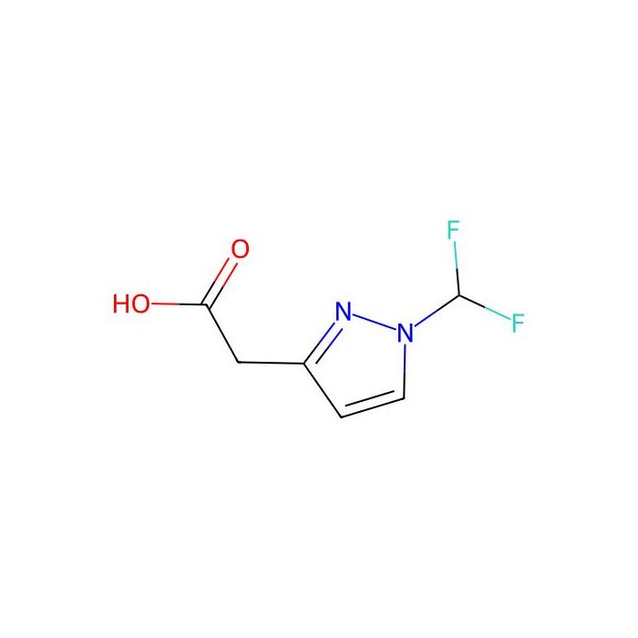 1H-Pyrazole-3-acetic acid, 1-(difluoromethyl)- - ≥98% CAS No(1354706-21-0) by Aladdin Scientific
