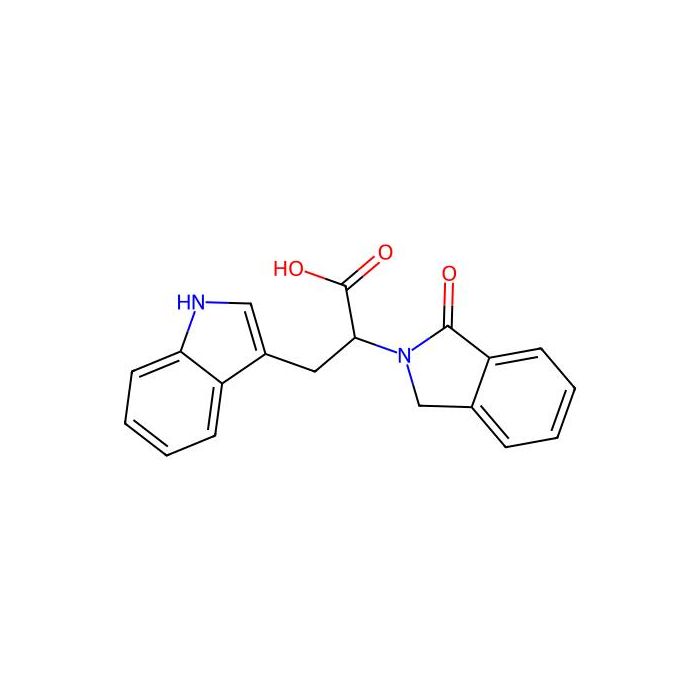 3-(1H-indol-3-yl)-2-(1-oxo-1,3-dihydro-2H-isoindol-2-yl)propanoic acid -  CAS No(860787-13-9) by Aladdin Scientific