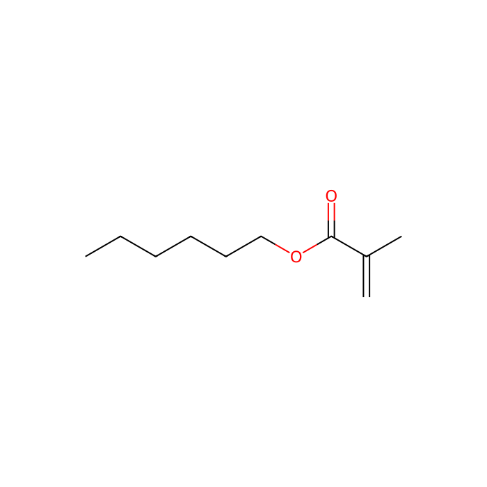 Hexyl methacrylate - ≥98%, stabilized with 100ppm MEHQ CAS No(142-09-6) by Aladdin Scientific