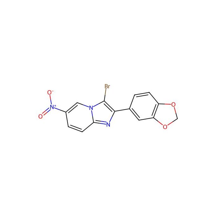 2-(2H-1,3-benzodioxol-5-yl)-3-bromo-6-nitroimidazo[1,2-a]pyridine - ≥95% CAS No(904814-03-5) by Aladdin Scientific