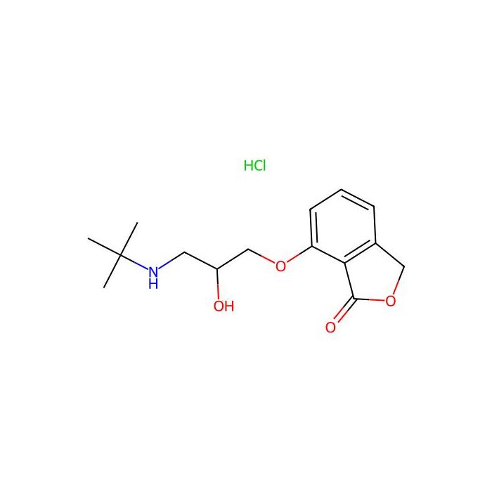 7-(2-Hydroxy-3-tert-butylaminopropoxy)phthalide - ≥98% CAS No(55104-39-7) by Aladdin Scientific